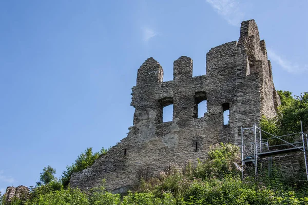 Isenburg Castelo Ruínas Iserkopf Westerwald — Fotografia de Stock