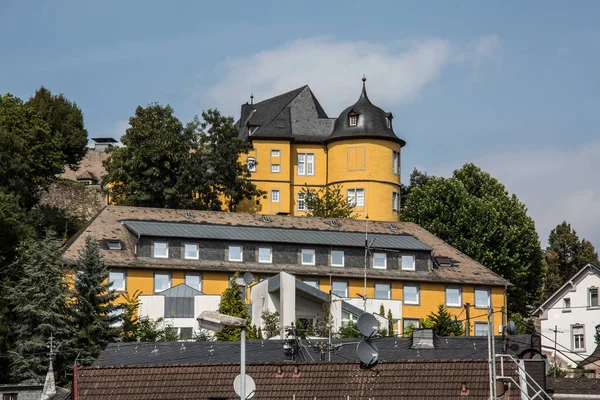 Kasteel Montabaur Het Westelijke Wald — Stockfoto