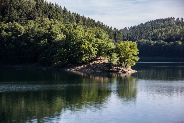 Дамба Аггер Земле Бергена — стоковое фото