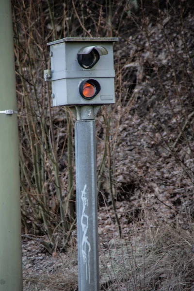 Sterrendoos Als Verkeerslicht — Stockfoto