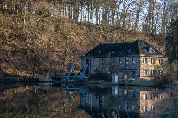 Wehrdamm Water Engelskirchen — Stock Photo, Image