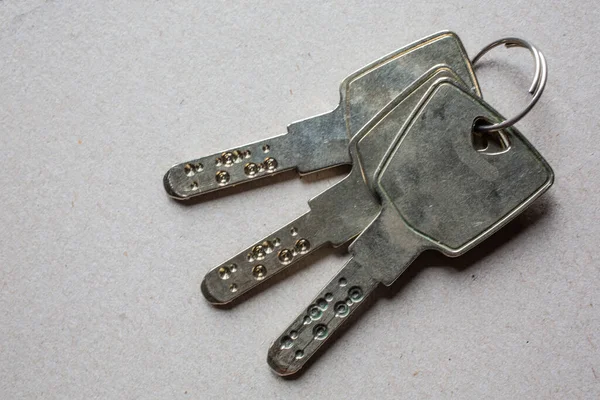 Κλειδί Για Σύστημα Κλειδώματος Ασφαλείας — Φωτογραφία Αρχείου