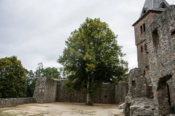 Fortaleza Frankenstein Cerca Darmstadt —  Fotos de Stock