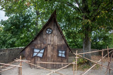 Darmstadt yakınlarındaki Frankenstein Kalesi