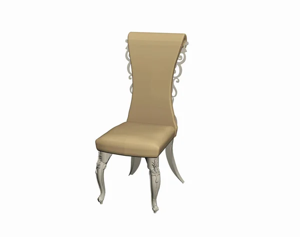 Silla Con Tapicería Para Sentarse — Foto de Stock