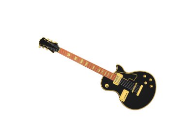 Müzik için telli elektro gitar