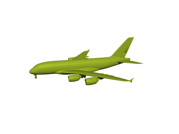 Passagiersvliegtuig Vliegt Lucht — Stockfoto