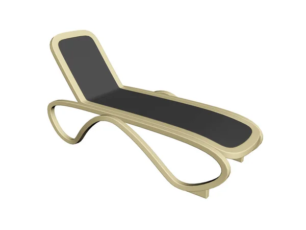 Chaise Longue Avec Rembourrage Comme Mobilier — Photo