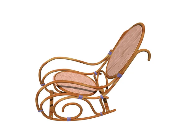 Elegant Rocking Chair House — Stock Photo, Image