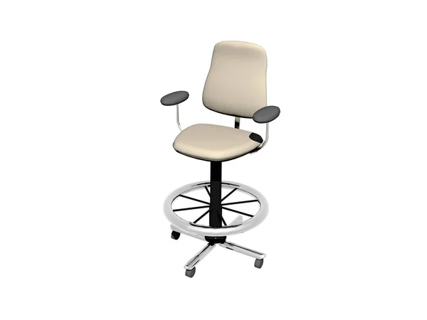 Padded Office Chair Wheels — Stock Photo, Image