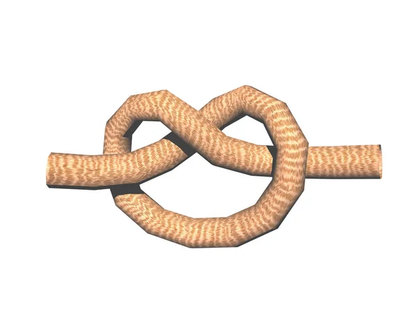 Kabloları Bağlamak Için Düğümü — Stok fotoğraf
