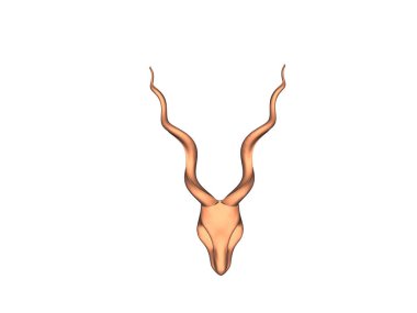 Duvardaki bir mücevher boynuzları