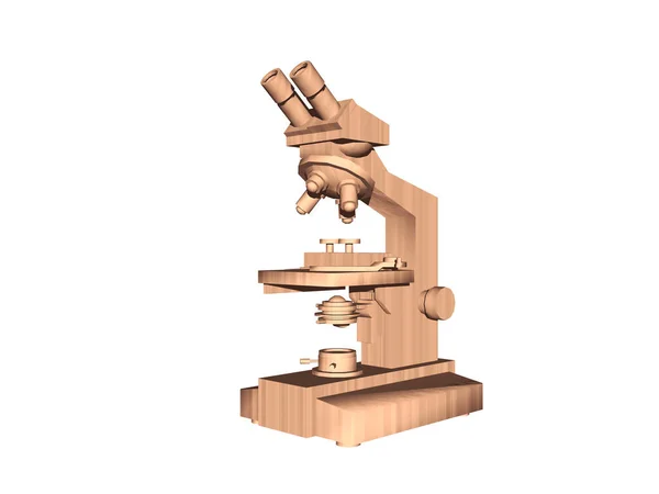 Microscopio Moderno Médico — Foto de Stock