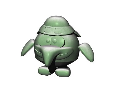 Penguen soğukta paytak paytak yürür