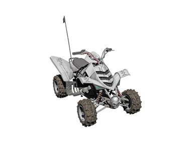 Uzaktan kumandalı dört tekerli arazi aracı