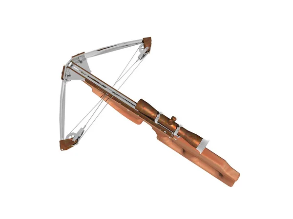 Wooden Crossbow Weapon — Stock Photo, Image