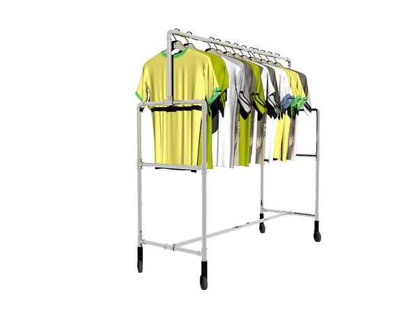 Shirts Hangers Clothes Racks — Stock Photo, Image