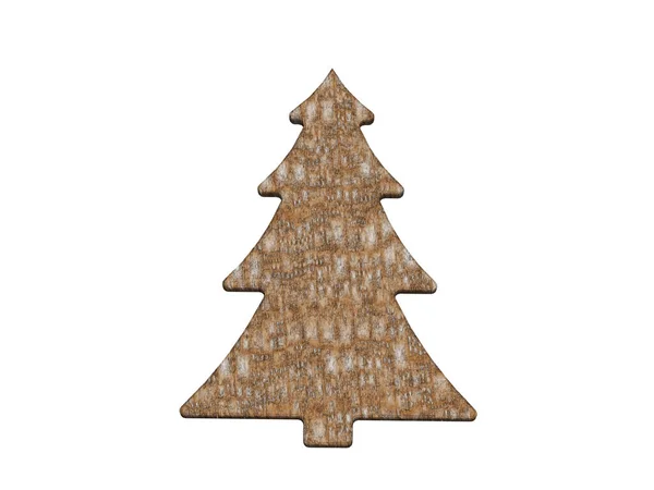 Christmas Gingerbread Fir Trees — Stock Photo, Image
