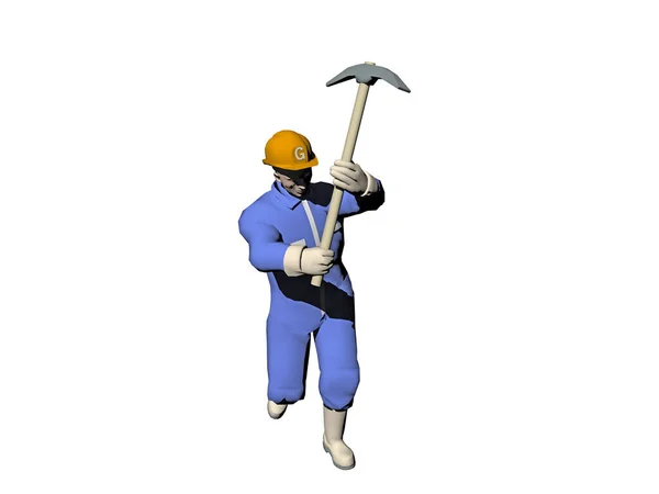 Mijnwerker Overalls Met Gereedschap — Stockfoto