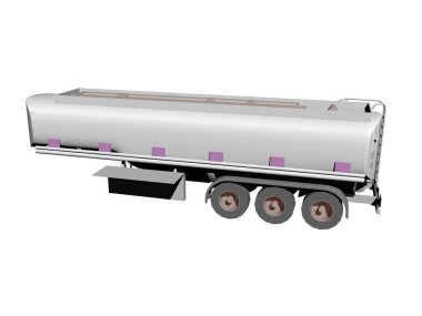 Yakıt nakli için bir tanker.