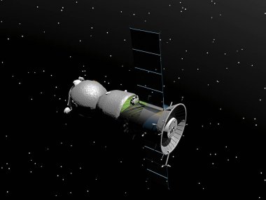 Uzayda uydular ve uzay gemileri