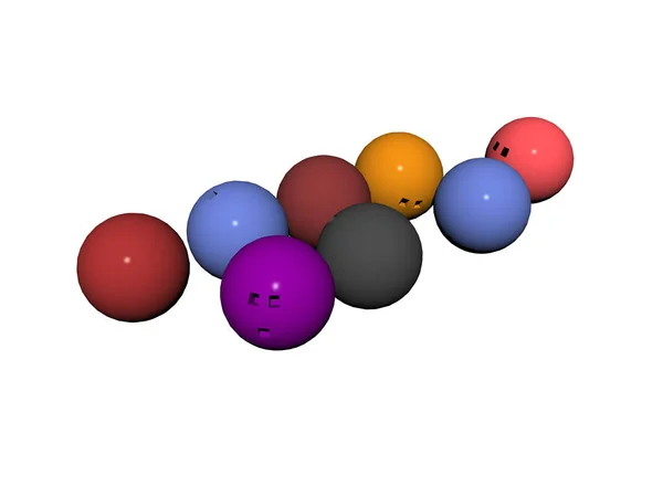 Boliche Com Bolas Coloridas Skittles — Fotografia de Stock
