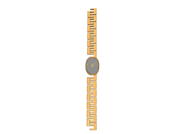 Relógio Pulso Senhoras Ouro Com Mostrador — Fotografia de Stock