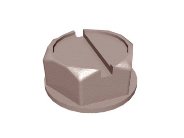 Çentikli metal vida başlıkları