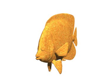 Akvaryumdaki turuncu balıklar