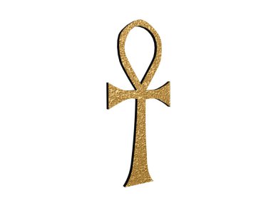 Altın dini ankh kolye
