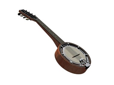 Banjo müzik yapmak için telli bir enstrüman