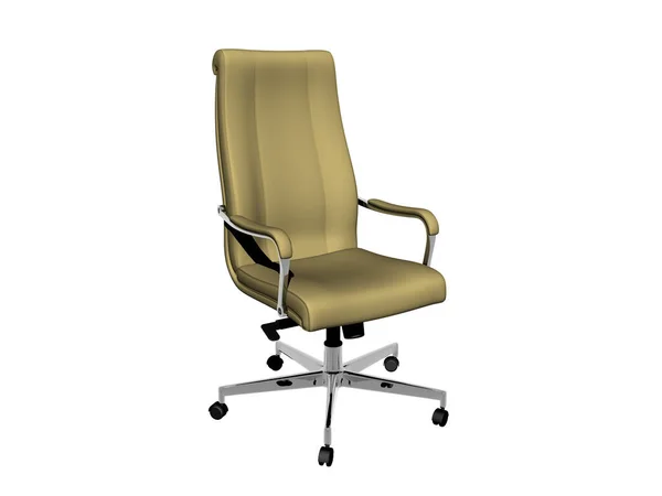 Office Chair Castors Backrest — Stock Photo, Image