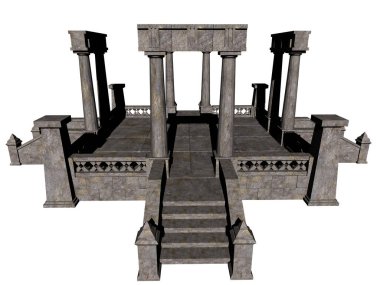 kemerli antik binalar