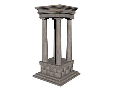 kemerli antik binalar