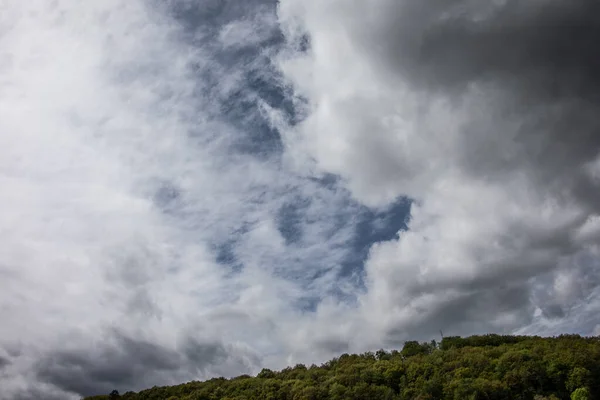 Cloud Formations Blue Summer Sky — Stock Photo, Image