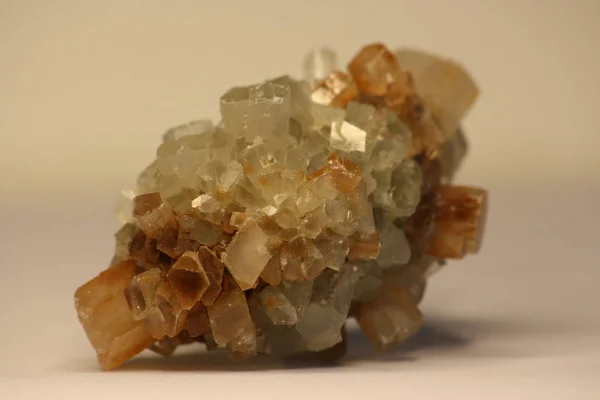 Crystal Druse Mineralsten — Stockfoto