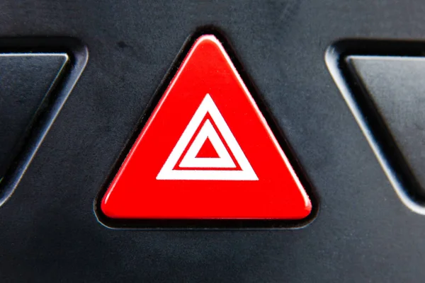 Triangle Car emergency lights button