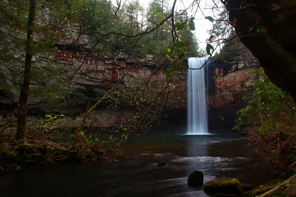 Foster Falls Foster Falls Natuurgebied Het Oosten Van Tennessee Het — Stockfoto