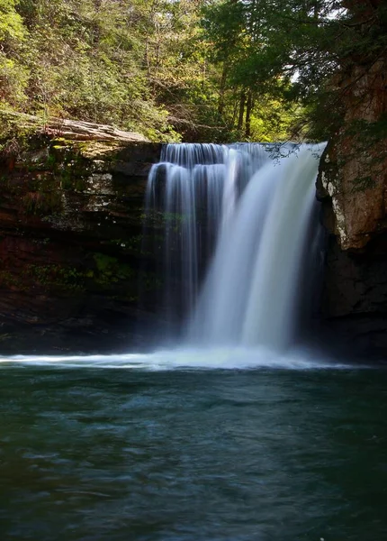 Savage Tennessee Deki Güney Cumberland Eyalet Parkı Düştü — Stok fotoğraf