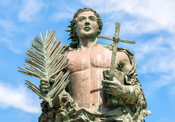 Statue of San Vito Martire, the protection of the fishermen. — Stockfoto