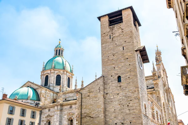 Catedral medieval de Como, Duomo di Como, Italia . — Foto de Stock