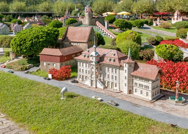 Швейцарский миниатюрный парк — стоковое фото