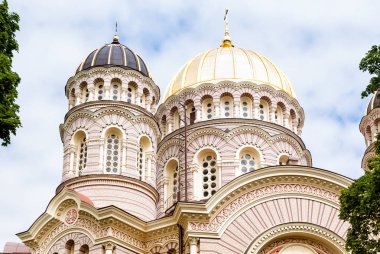 Letonya 'daki Ortodoks Katedrali' nin Riga Doğumu