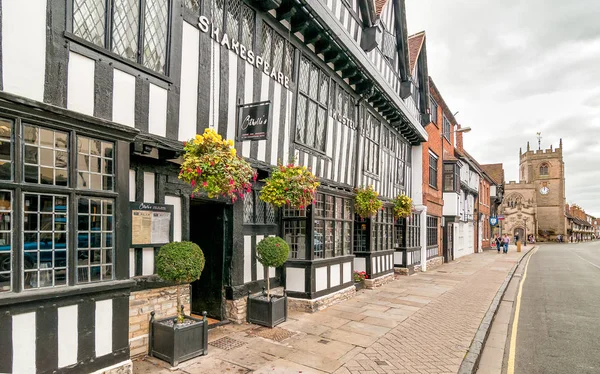 Mercure Shakespeare Hotel situated in the heart of the historic town of Stratford-Upon-Avon. — Stock Photo, Image