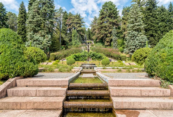 The park at Villa Toeplitz in Varese, Italy — Stock Photo, Image