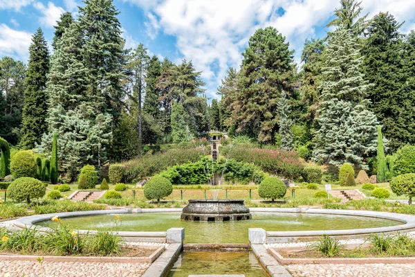The park at Villa Toeplitz in Varese, Italy — Stock Photo, Image