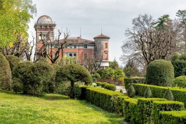 Genel parkta Villa Toeplitz Varese, İtalya