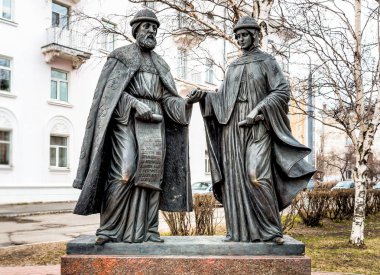 Peter ve Arkhangelsk Fevronia anıt