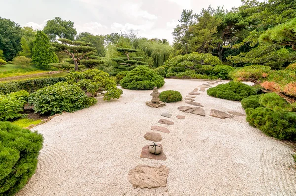 Japanese Garden at Chicago Botanic Garden, USA