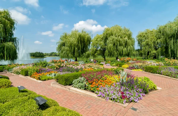 Chicago Botanic Garden, USA — Stock Photo, Image